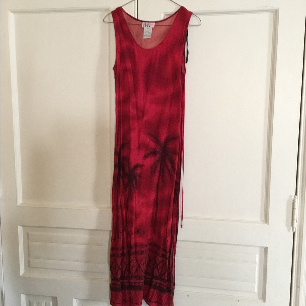 R&K Originals, sleeveless, long dress
